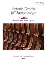 Polka from Czech Suite, Op. 39 Orchestra sheet music cover
